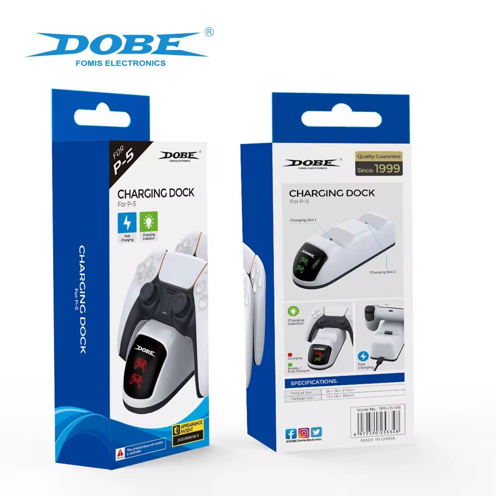 PS5 Dual Charging Dock - Dobe - Image 4