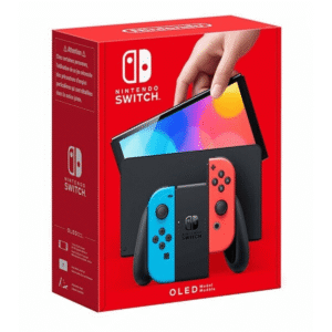 Nintendo Switch Console OLED Neon Red-Neon Blue