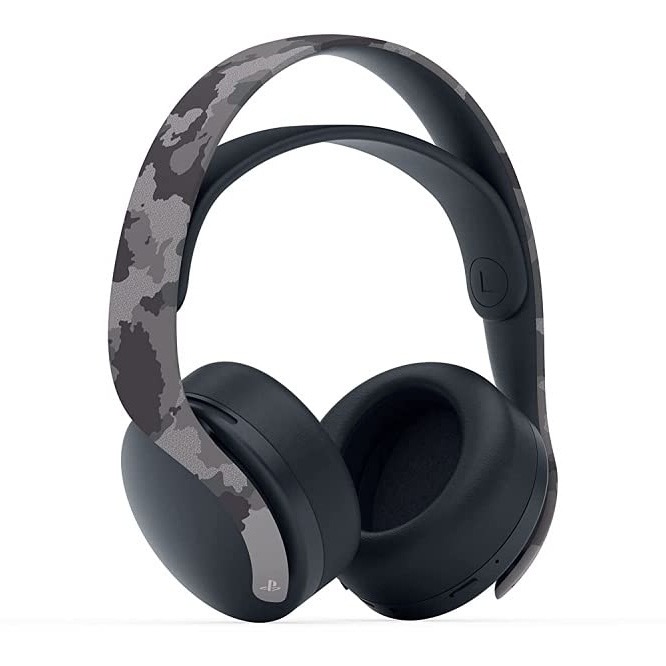 PlayStation Pulse 3D Wireless Headset - Gray Camouflage