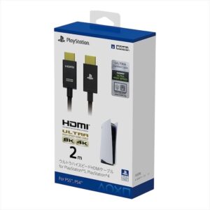 Hori 2m Ultra High Speed HDMI Cable for PlayStation 5 - Officially Licensed by Sony
