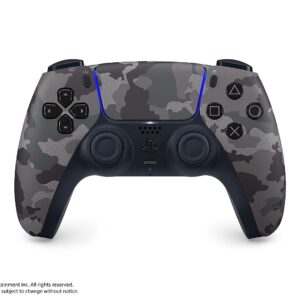 PS5 DualSense Wireless Controller (Gray Camouflage)