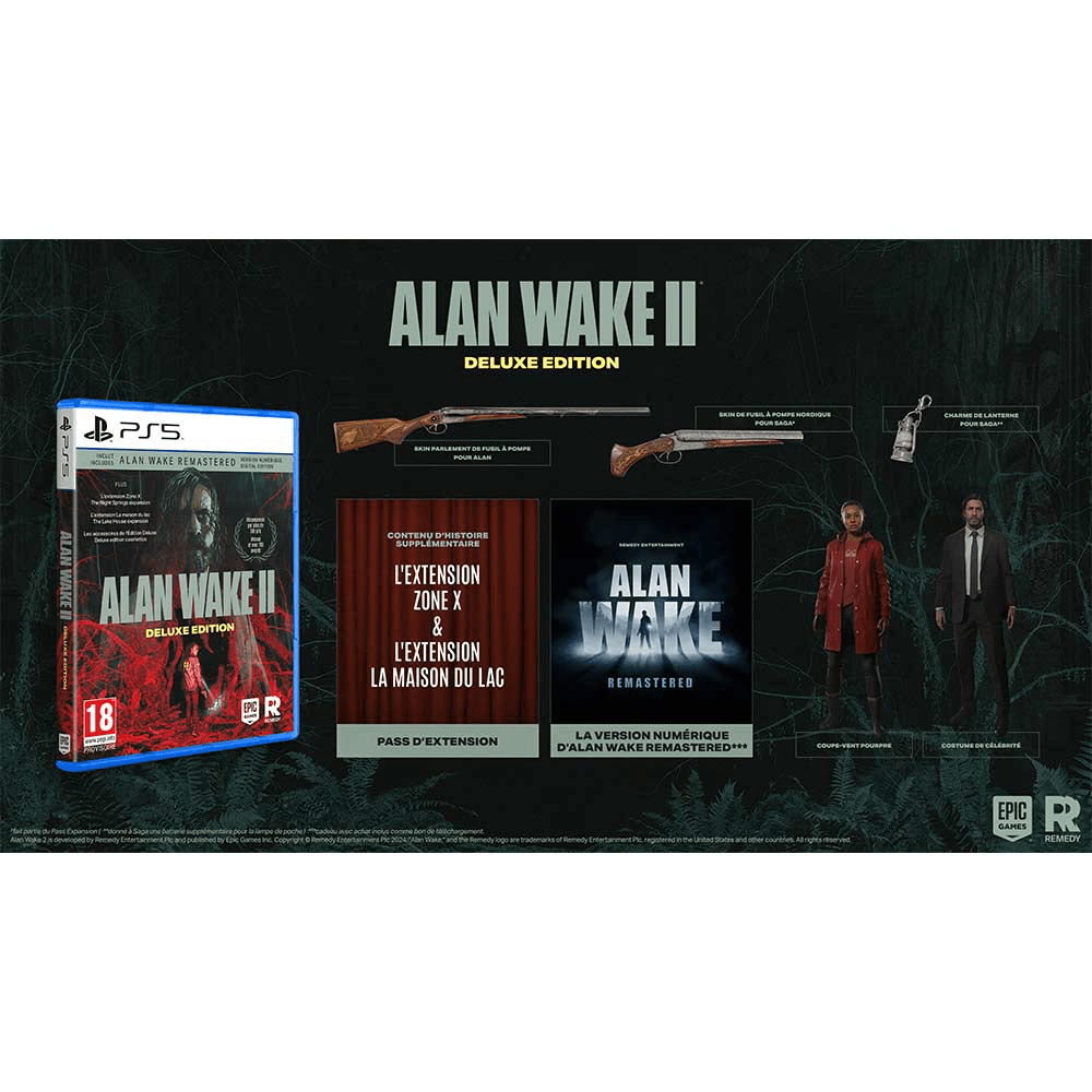 PS5 Alan Wake II - Deluxe Edition - Image 2