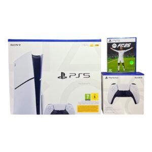 PS5 Slim 1tb with 2 Controllers and FC25